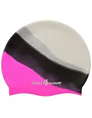 Шапочка для плавания Mad Wave Multi розовая от магазина Супер Спорт