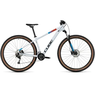 картинка Велосипед CUBE Aim SLX white n blue n red (2024) 